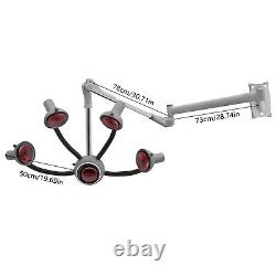 5 Head Hair Dryer Wall Mounted Hair Dryer with I nfrared Heat Bulbs 110V 750W