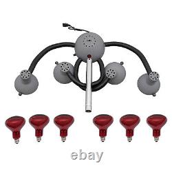 5 Head Hair Dryer Wall Mounted Hair Dryer with I nfrared Heat Bulbs 110V 750W 5 Head Hair Dryer Wall Mounted Hair Dryer with I nfrared Heat Bulbs 110V 750W