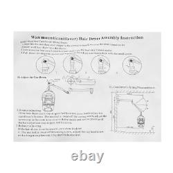 5 Head Hair Dryer Wall Mounted Hair Dryer with I nfrared Heat Bulbs 110V 750W