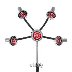 5 Head Infrared Heat Lamp Styling Perming Dryer Hairdress Salon Heating Light