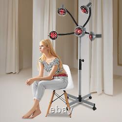 5 Head Infrared Heat Lamp Styling Perming Dryer Hairdress Salon Heating Light