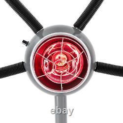 5 Head Infrared Heat Lamp Styling Perming Dryer Hairdress Salon Heating Light