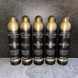 5 Lot OGX Natural Finish + Aspen Extract Texture Dry Texture Finishing Spray 8oz