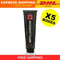 5 X Brylcreem 3 in 1 Hair Cream high shine, light hold, 5.5 oz, 162ml FREE SHIP