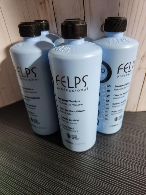 (5 Pack) Felps Professional Thermal Sealing Omega Zero Nanoplastia 500ml