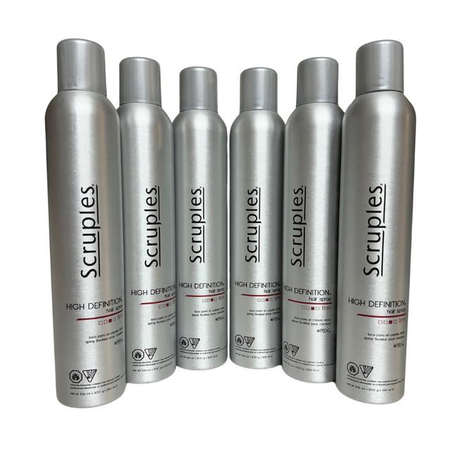 (6 Pack) Scruples High Definition Hair Spray 10.6 Oz Last One