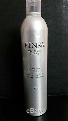 6 X KENRA #25 VOLUME SPRAY SUPER HOLD FINISHING HAIRSPRAY 16 oz BIG BOY 6 X KENRA #25 VOLUME SPRAY SUPER HOLD FINISHING HAIRSPRAY 16 oz BIG BOY