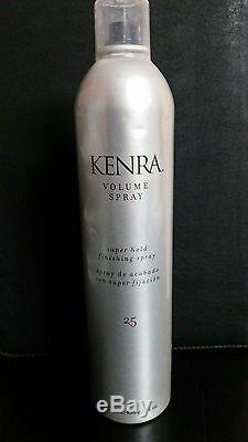 6 X KENRA #25 VOLUME SPRAY SUPER HOLD FINISHING HAIRSPRAY 16 oz BIG BOY