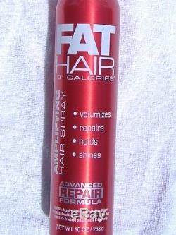 6 x Samy Fat Hair 0 Calories Amplifying Hair Spray 10 oz Volumizes repairs