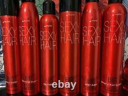 8 Big Sexy Hair Bundle Includes Curl Power, blow Dry Gel, Mousse, & Hairspray