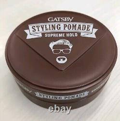 8 PCS X GATSBY Hair Styling Pomade Supreme Hold (75g) FREE SHIPPING