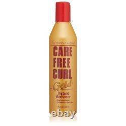 8oz Care Free Curl Gold Activator Enhance Your Natural Curls Effortlessly