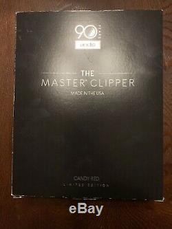 90 Years Candy Red Limited Edition Andis Master Clipper