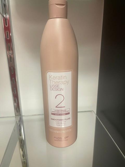 Alfaparf Milano Keratin Therapy Lisse Design Smoothing Fluid 500 Ml 16.9 Oz