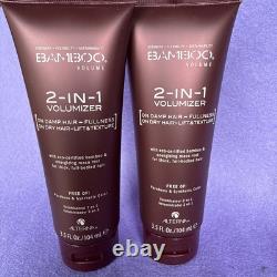 ALTERNA? BAMBOO VOLUME 2 In 1 VOLUMIZER 3.5fl. Oz X 2 No Parabens Volumizer