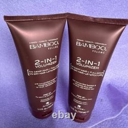 ALTERNA? BAMBOO VOLUME 2 In 1 VOLUMIZER 3.5fl. Oz X 2 No Parabens Volumizer