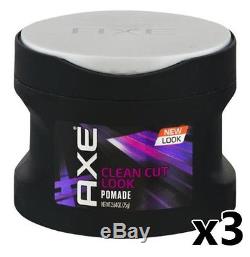 AXE Clean Cut Look Pomade 2.64 oz, 75g PACK OF 3 Brand New