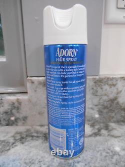 Adorn Hair Spray Frequent Use Long Lasting Hold Vtg Hairspray 7.5 Oz Blue Can US Adorn Hair Spray Frequent Use Long Lasting Hold Vtg Hairspray 7.5 Oz Blue Can US