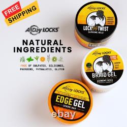 AllDay Locks Braid Gel (Bucket) Extreme Hold, High 64 Fl Oz (Pack of 1) AllDay Locks Braid Gel (Bucket) Extreme Hold, High 64 Fl Oz (Pack of 1)