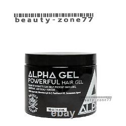 Alpha Gel Powerful Hair Gel, Water Based, No Flaking No Alcohol 16 oz