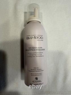 Alterna Bamboo Volume 3-piece Set- Volume Spray 4.2oz, Mousse 6oz, Shampoo 1 oz
