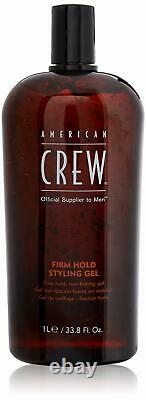 American Crew Classic Firm Hold Styling Gel, 33.8 Fl. Oz, for men 33.8-Ounce