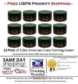 American Crew Forming Cream 3oz 12pk Bundle Free Same Day Priority Ship By 1CST
