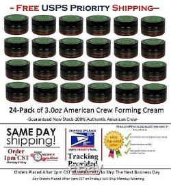 American Crew Forming Cream 3oz 24pk Bundle Free Same Day Priority Ship By 1CST
