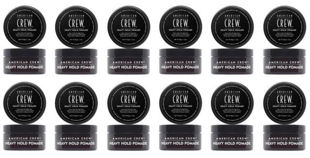 American Crew Heavy Hold Pomade, 3oz (pack Of 12)