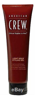 American Crew Light Hold Styling Gel 8.45 oz (Pack of 9)