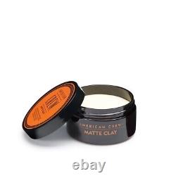 American Crew Matte Clay, Medium/High Hold, 3oz (Pack of 12)