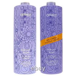 Amika Bust Your Brass Cool Blonde Shampoo 33.8 oz & Conditioner 33.8 oz Combo Amika Bust Your Brass Cool Blonde Shampoo 33.8 oz & Conditioner 33.8 oz Combo