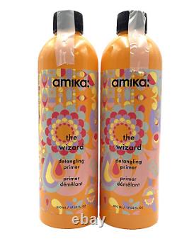 Amika The Wizard Detangling Primer 17 fl. Oz-2 Pack