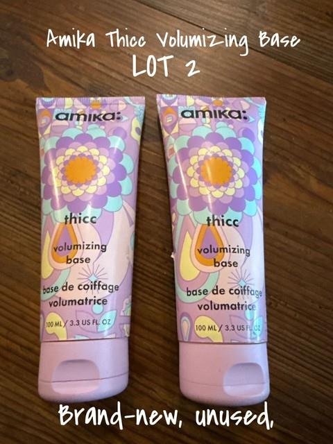 Amika Thicc Volumizing Base 3.3 Oz Discontinued Hair Care Product Brand New