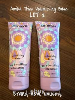 Amika Thicc Volumizing Base 3.3 oz Discontinued Hair Care Product Brand New