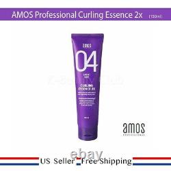 Amos Curling Hair Essence 2X 150 ml (5 fl. Oz) + FREE SAMPLE US SELLER