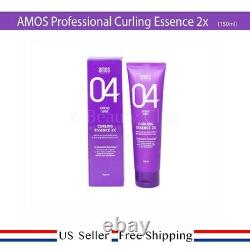 Amos Curling Hair Essence 2X 150 ml (5 fl. Oz) + FREE SAMPLE US SELLER