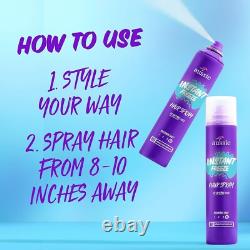 Aussie Instant Freeze Hairspray with Jojoba & Sea Kelp, Strong Hold, 10.0 oz, USA