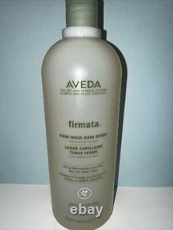 Aveda Firmata Firm Hold Hair Spray Liter 33.8oz Refill