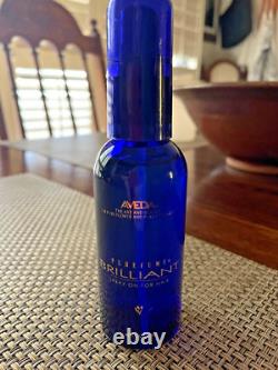 Aveda Original Purefume Brilliant Spray On For Hair Vintage Glass Bottle 3 oz