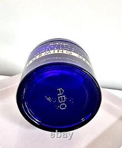 Aveda Purefume Brilliant Forming Gel 3.8 oz. Original Cobalt Blue GLASS Jar