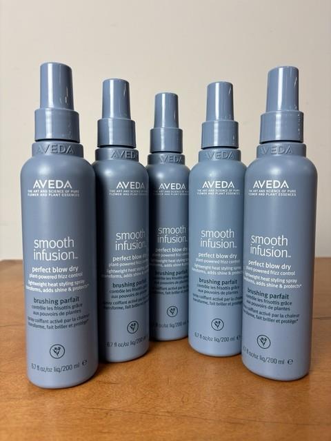 Aveda Smooth Infusion Perfect Blow Dry 6.7 Oz 5 Piece Set