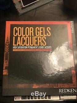 BRAND NEW Redken Color Gels Lacquer Stylist Hair Swatch Book & Extras