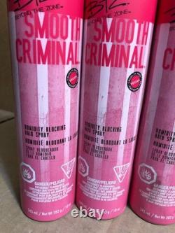 BTZ Beyond The Zone SMOOTH CRIMINAL Humidity Blocking Hair Spray 10 Oz LOT of 6x