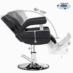 BarberPub Hydraulic Recline Barber Chair All Purpose Salon Spa Equipment 9206