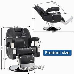 BarberPub Hydraulic Recline Barber Chair All Purpose Salon Spa Equipment 9206