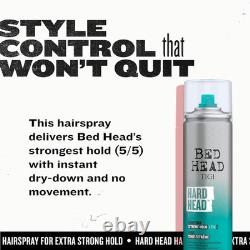 Bead Head by Hard Head Hairspray for Extra Strong Hold for All Hair Types w