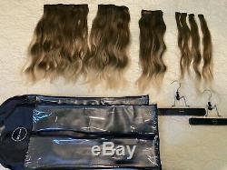 Bellami hair extensions clip in Dirty Blonde Balayage, 17-19 Inches, 10 Piece