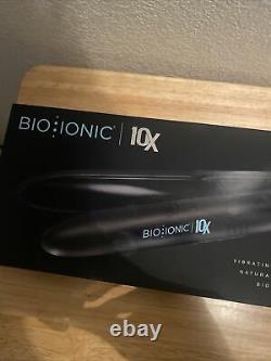 Bio Ionic 10X Pro Styling Iron 1 Nano Ionic- with Vibrating Plates Brand New