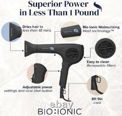 Bio Ionic 10X UltraLight Speed Hair Dryer, Professional Hair Dryer-New